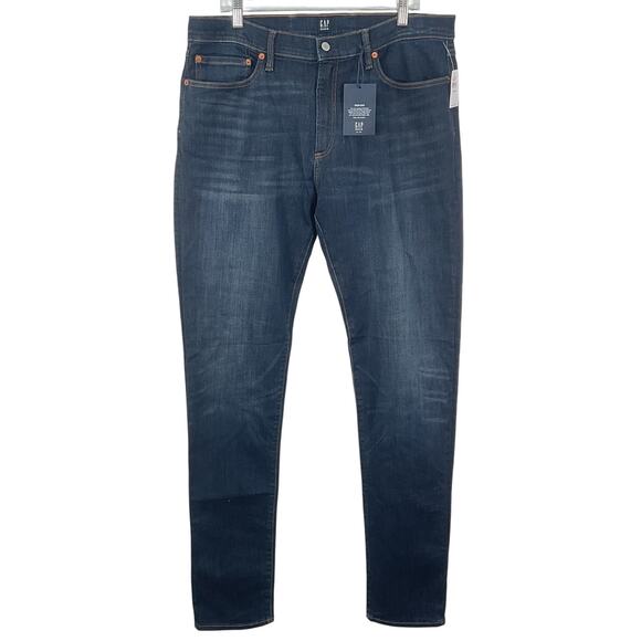 GAP Other - Gap Skinny Jeans Indigo Denim Men's Blue 38x36 NWT Cotton Blend